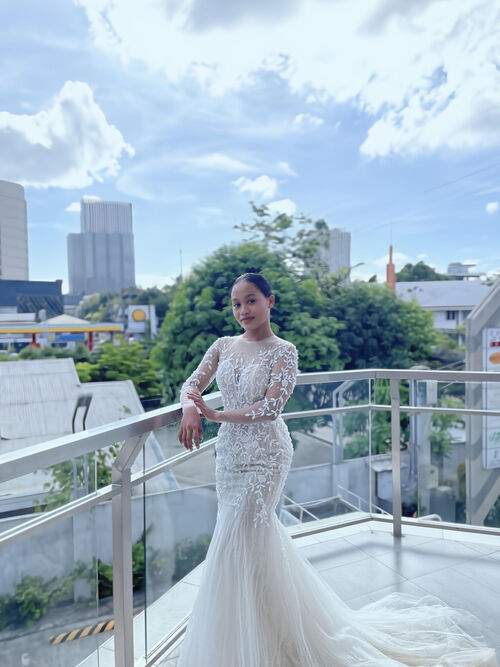 Mermaid Longsleeve Wedding Gown