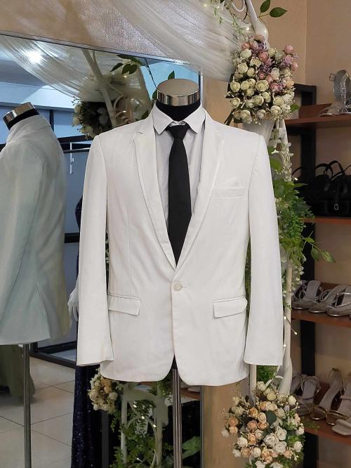Veston Dip Tuxedo With Pockets Coat and Pants Suit Set