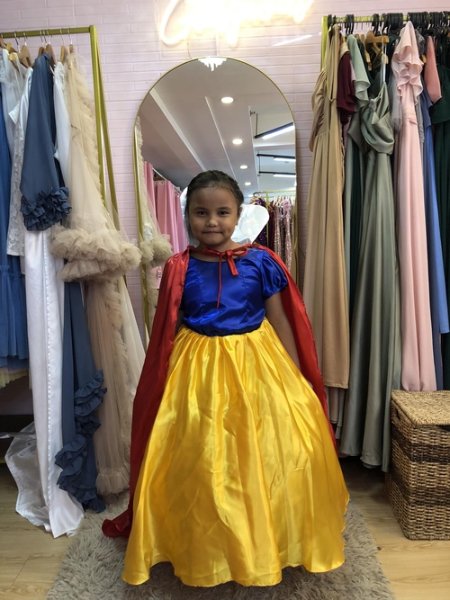 Princess Snow White Disney Inspired Dress For Kids