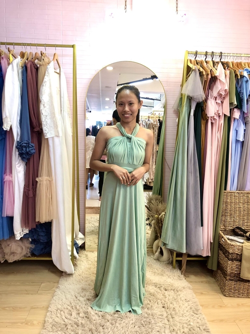 Sage Green  Infinity Dress (Adult)