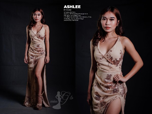 Nude Sequins Glittery Slit Sexy Back Slit Gown