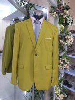 Plus Size Golden Yellow Luxury Men