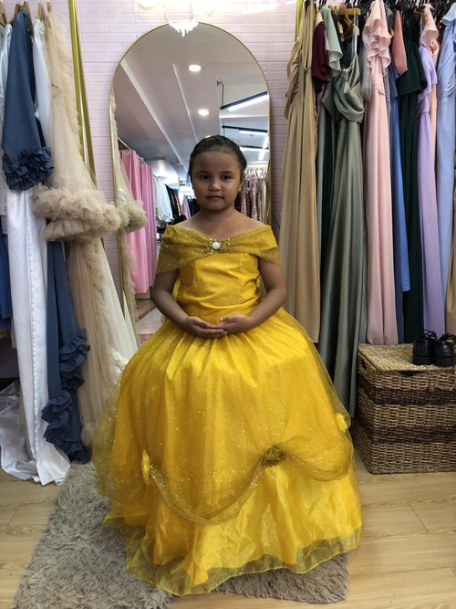Royal Belle Disney Inspired Dress For Kids