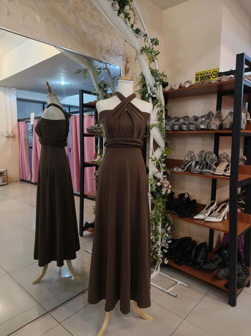 Brown Infinity Dress ADULT