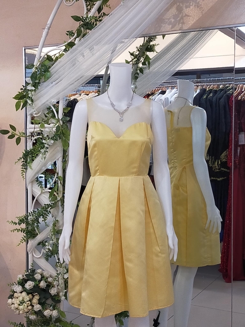 Yellow Cocktail - Christian Dior Dress