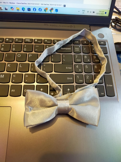 Gray Bowtie Kids (pair sa suit for kids)