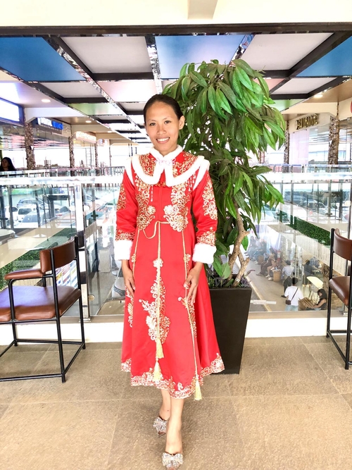 UNO Winter Red Hanfu Chinese Costume