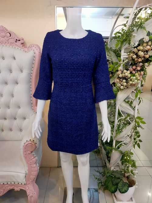 royal blue cocktail formal dress