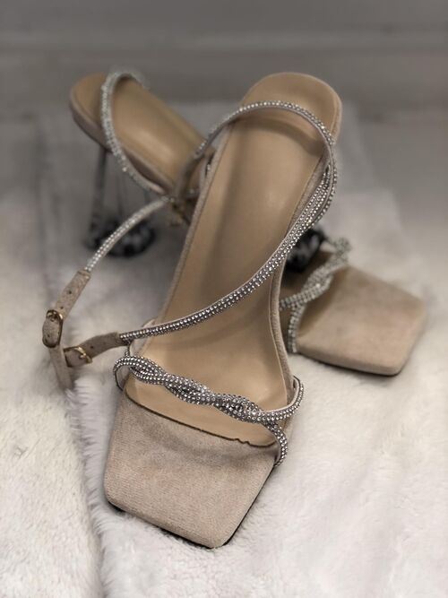 Slip-On Leopard Print High Heels