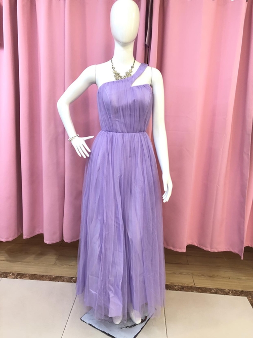 Lavender Tulle Bridesmaid Gown ( #5 )