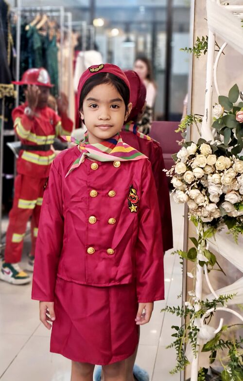 Career Flight Attendant Costume for Kids