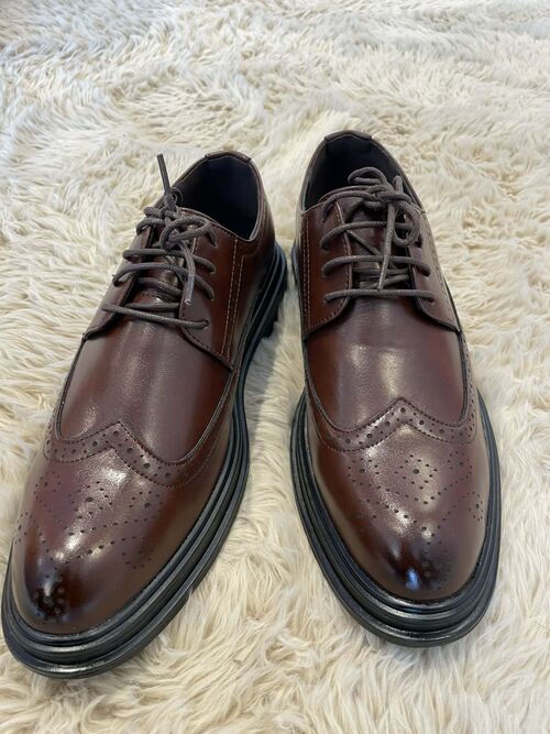 Dark Brown Leather Shoes