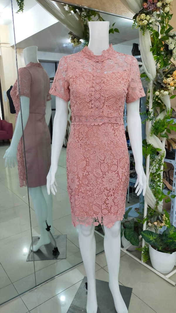 Old Rose Cocktail Mother Dress