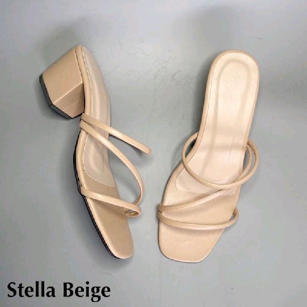 Stella Beige Heels