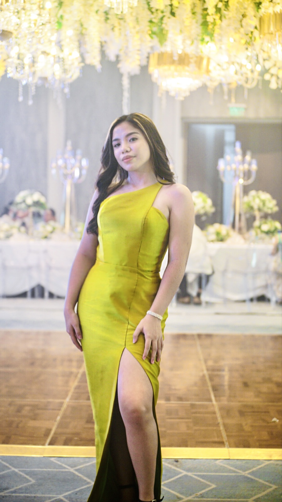 Venus Cut Split Long Gown