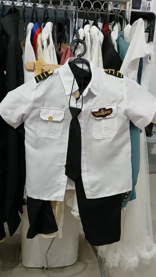 Career Pilot Costume for Kids