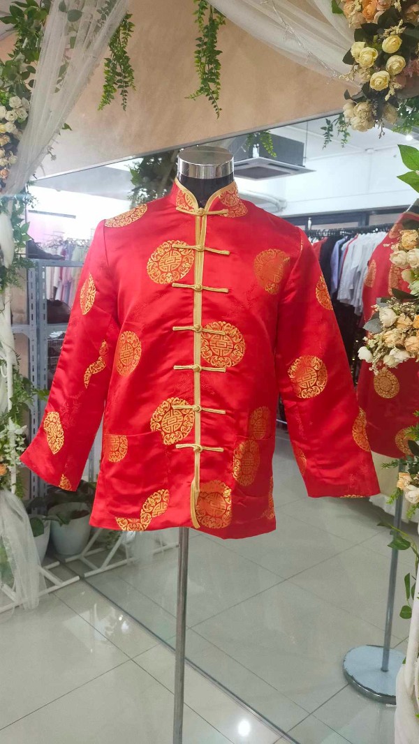 Red UNO Thai Chinese Tangsuit Costume