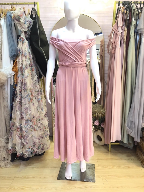 Blush Pink Infinity Dress ( Kids )
