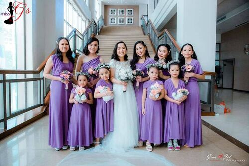 Lavender Infinity Dress -Adult