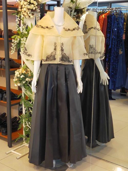 Modern Maria Clara Filipiniana Dress 