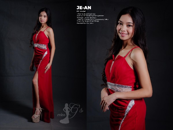 Spag Slit Dark Red Long Gown