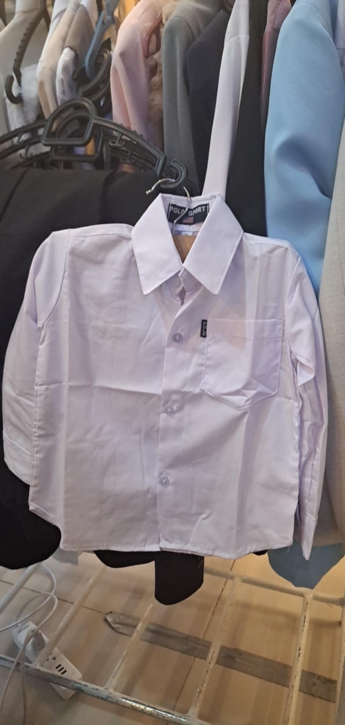 White Polo Sport Long sleeves (MANDAUE)