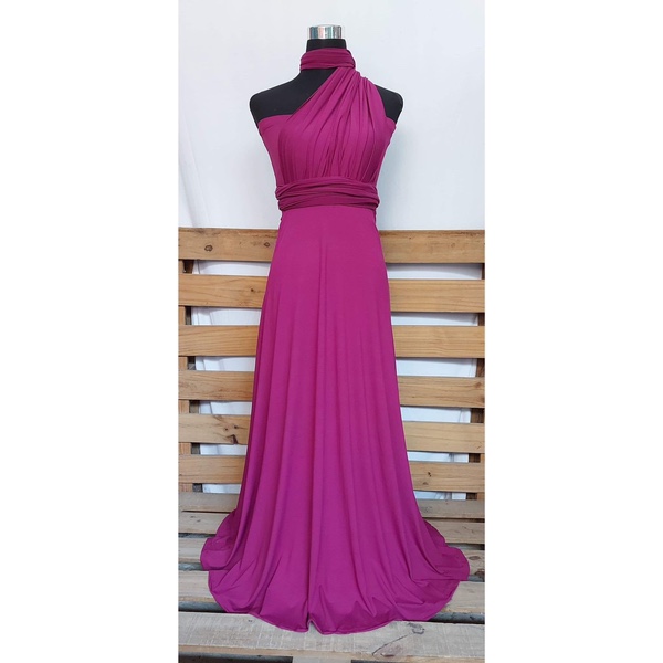 Magenta Infinity Dress - Adult