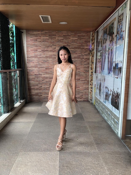 Floral Sweetheart Neckline with Wide Straps and Belt Cocktail Dress