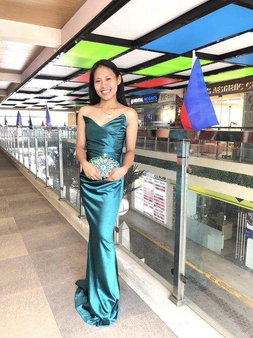 Emerald Green Tube Bodycon Gown