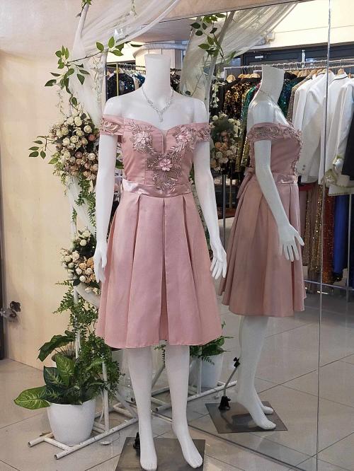 Pink Pastel Cocktail Dress