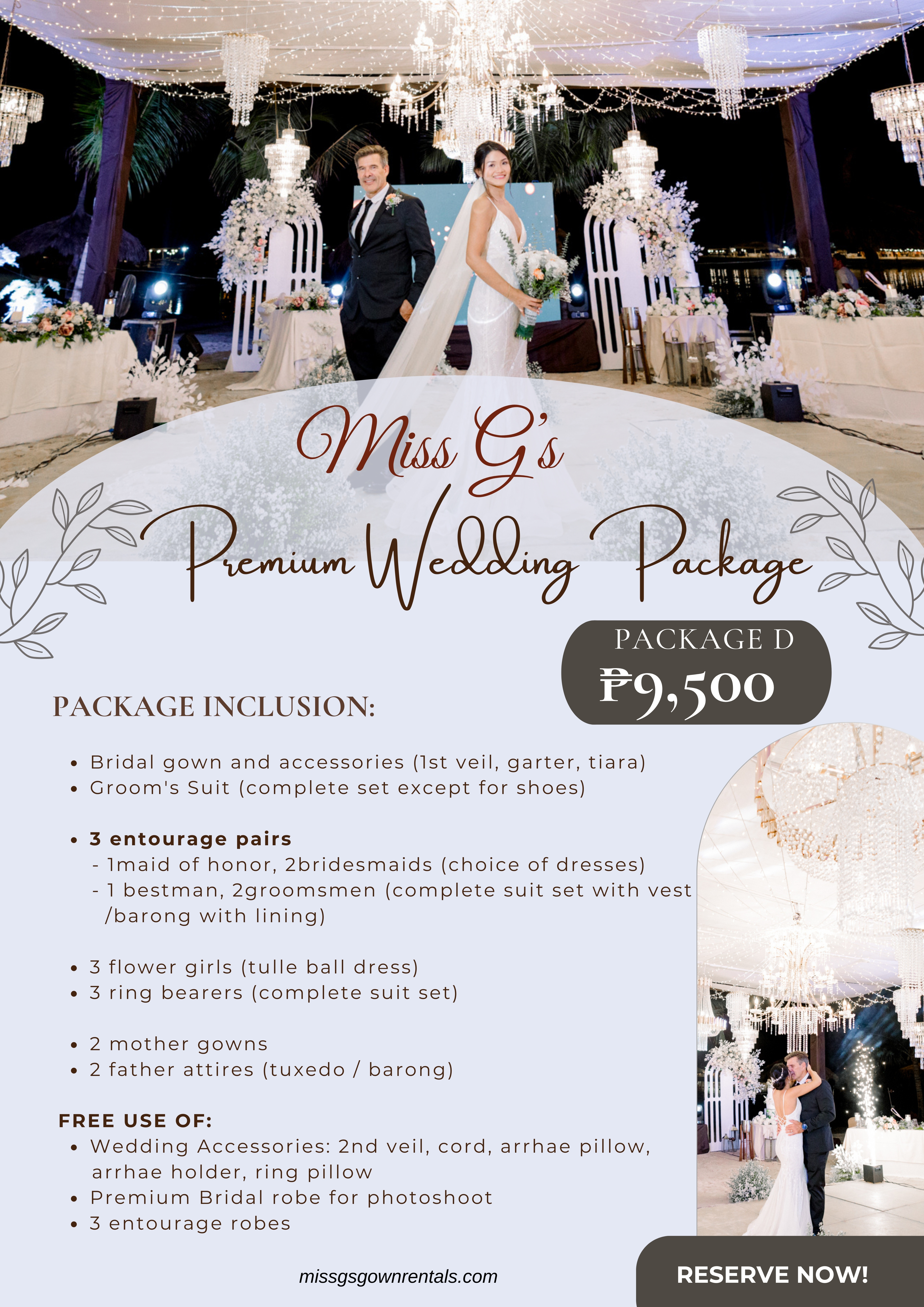 Premium Wedding Package D