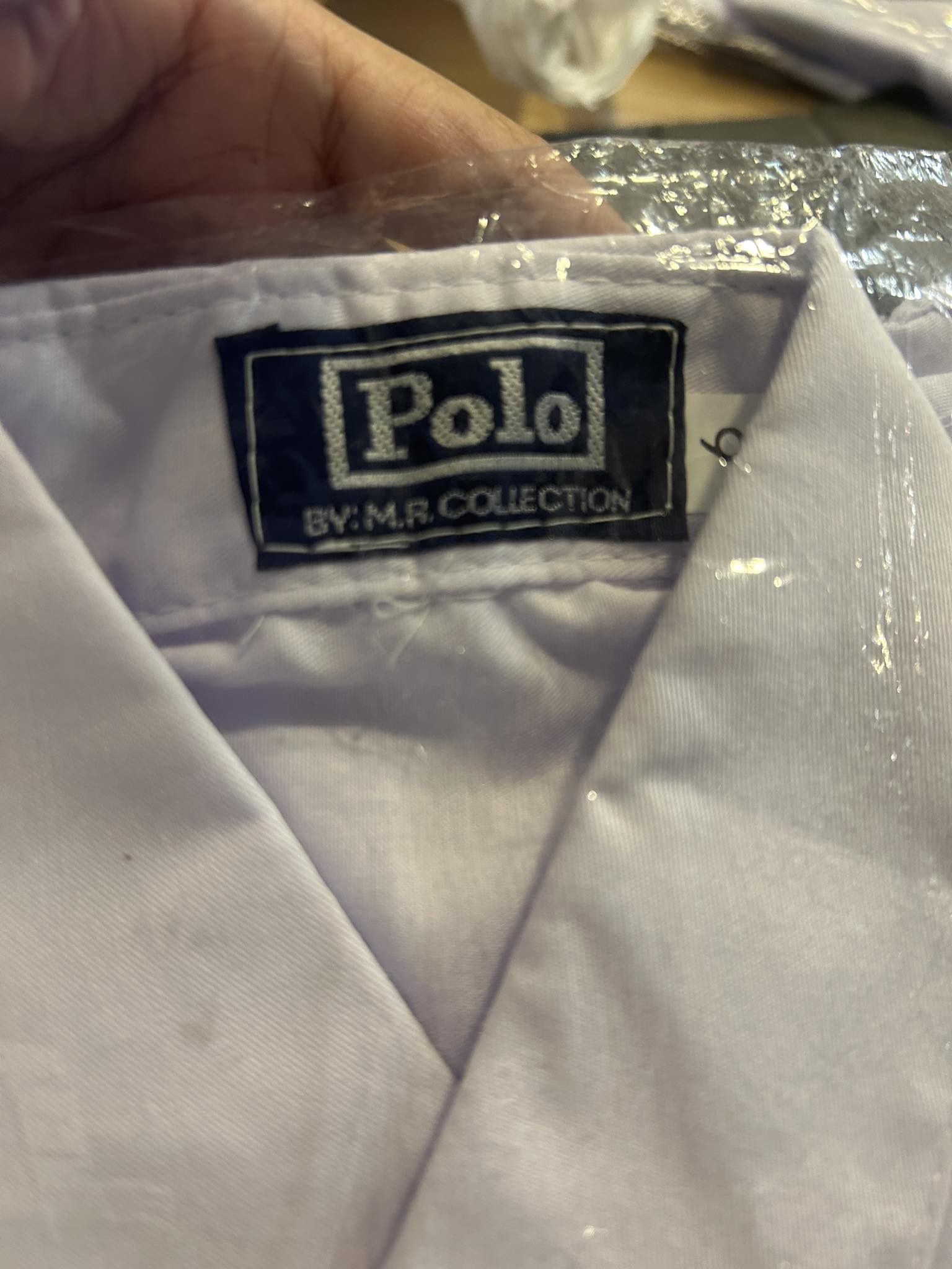 Polo BY: M.R. Collection White Longsleeves Polo KIDS